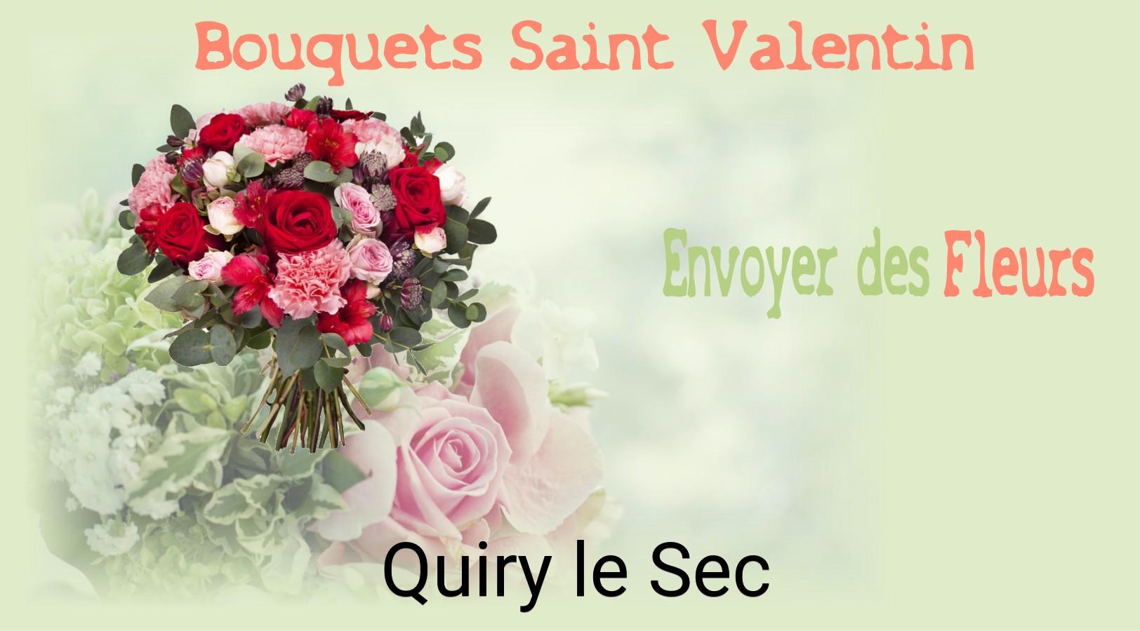 Roses de Saint-Valentin livrées à Quiry-le-Sec